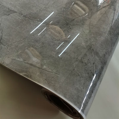 0.10mm-0.5mm Furniture Marble PVC Film For Wall Ceiling Door OEM Service