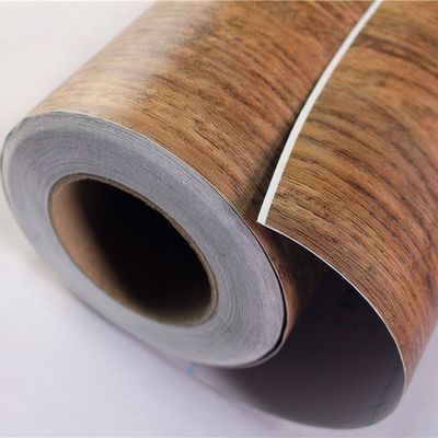 Furniture Decoration Wood Grain Self Adhesive Film 60cm*10m Anti Scratch