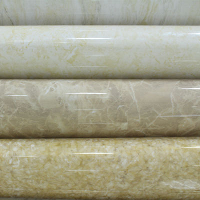 Marble Usage Flexible PVC Film for Hot Press Production Process