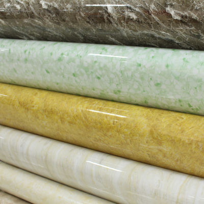 Elegant Marble PVC Film For Versatile Wall Applications 400m / Roll